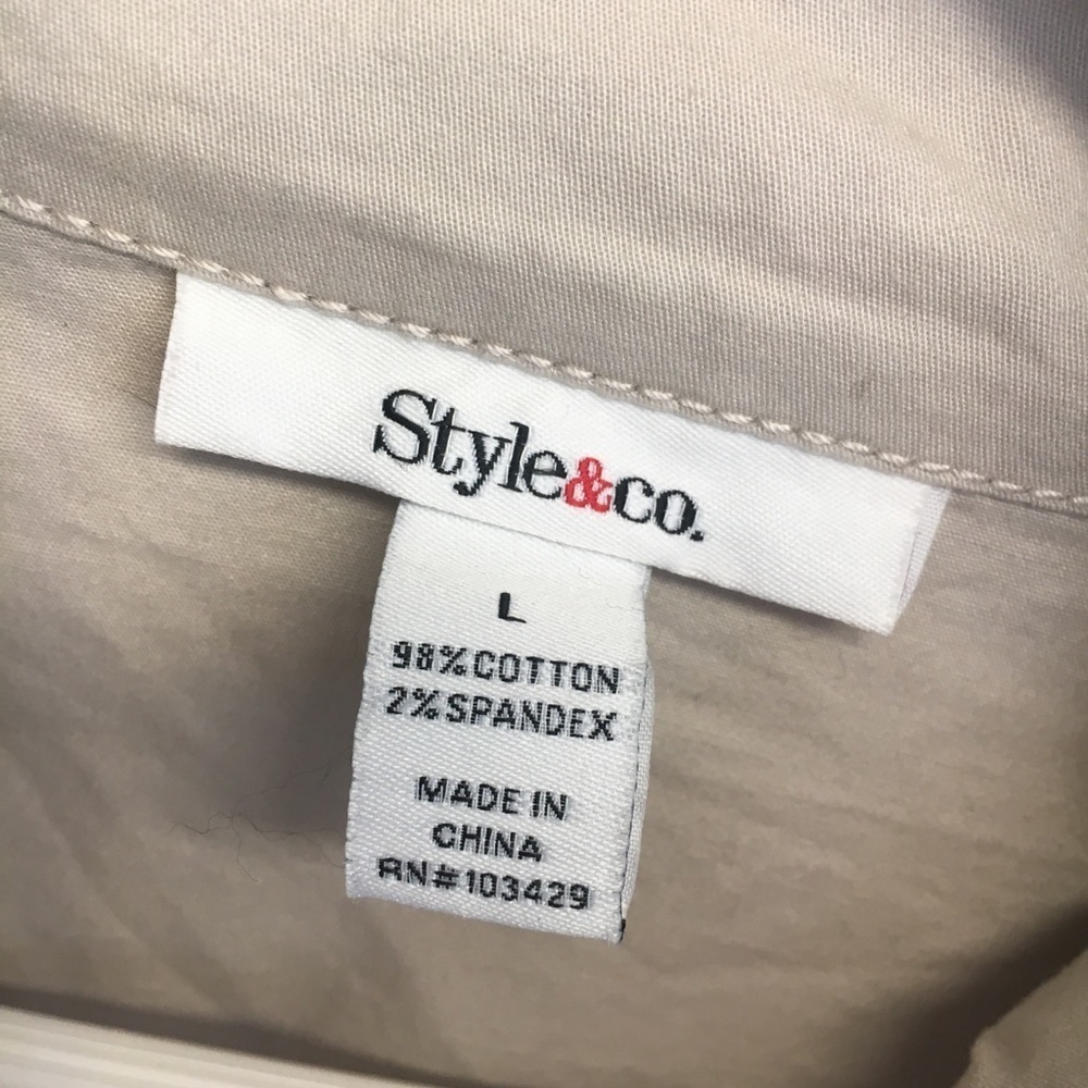 Style & Co Utility coat - Picture 2 of 7